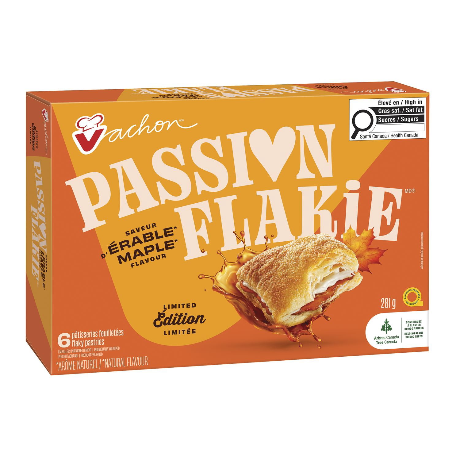 Vachon® Passion  Flakie® Maple Flaky Pastries