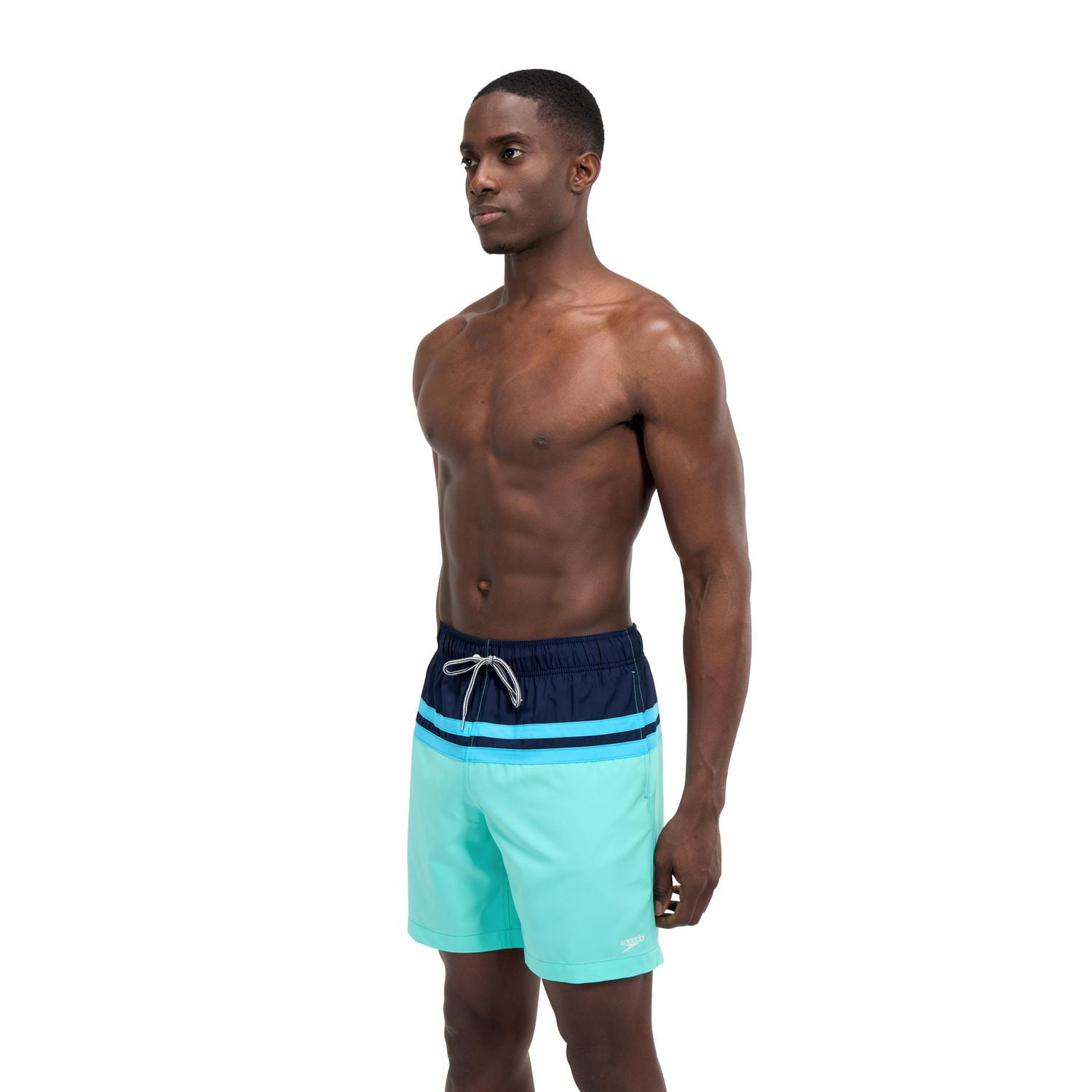 Short de volley 18 po avec blocs de couleur Speedo pour hommes