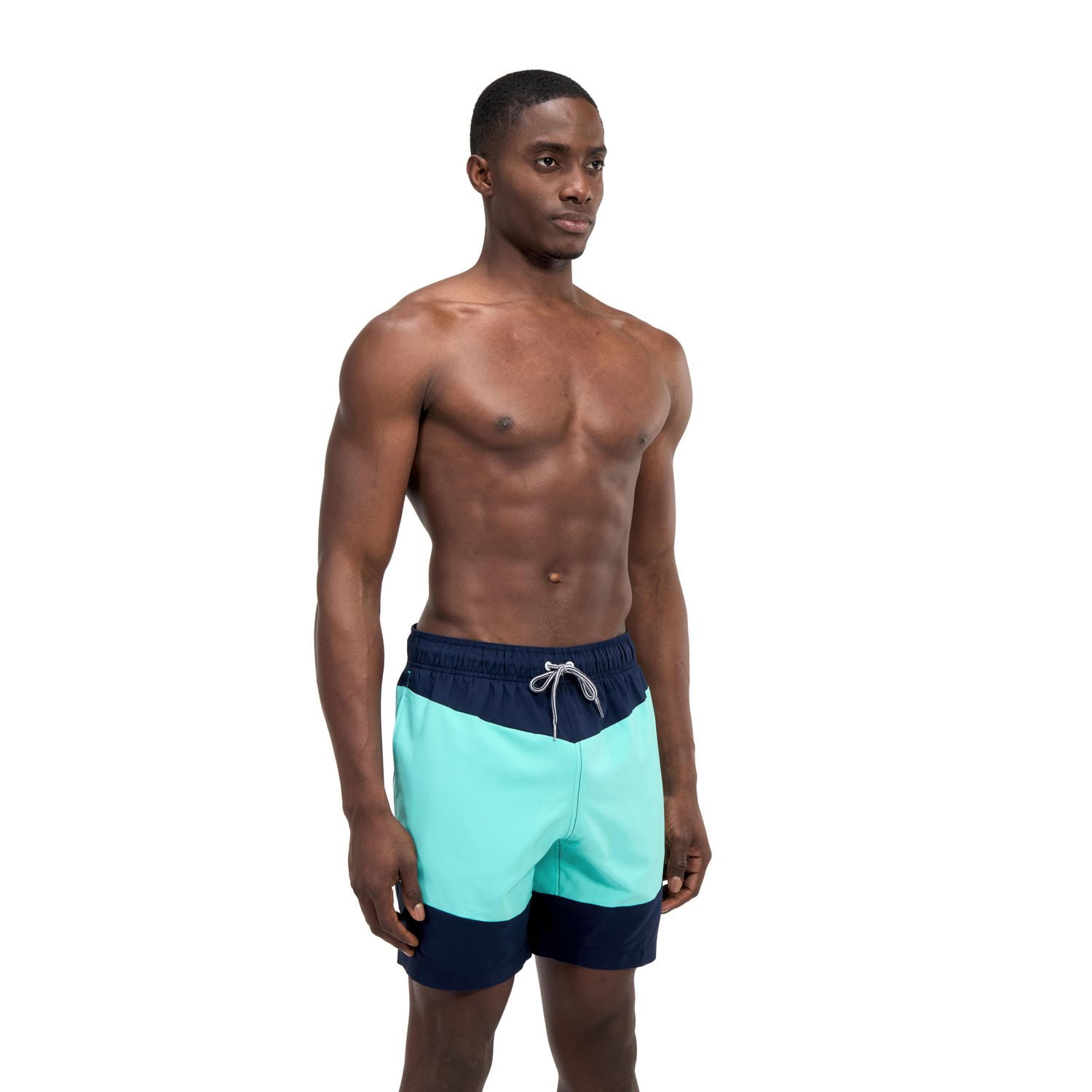 Short de volley 18 po avec chevrons et blocs de couleurs Speedo pour hommes
