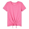 thumbnail image 1 of George Girls' Knot Front Tee, 1 of 2