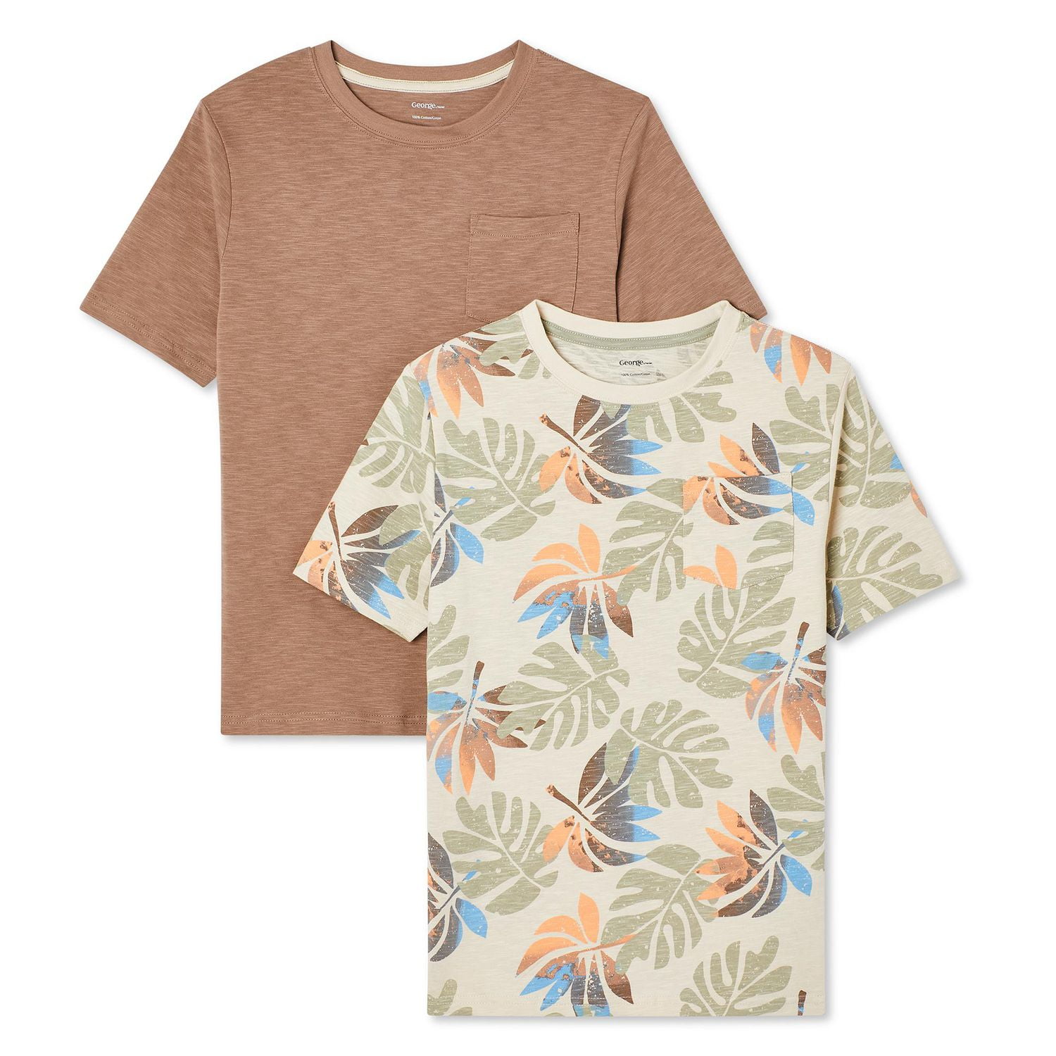 George Boys' Short Sleeve Tees 2-Pack