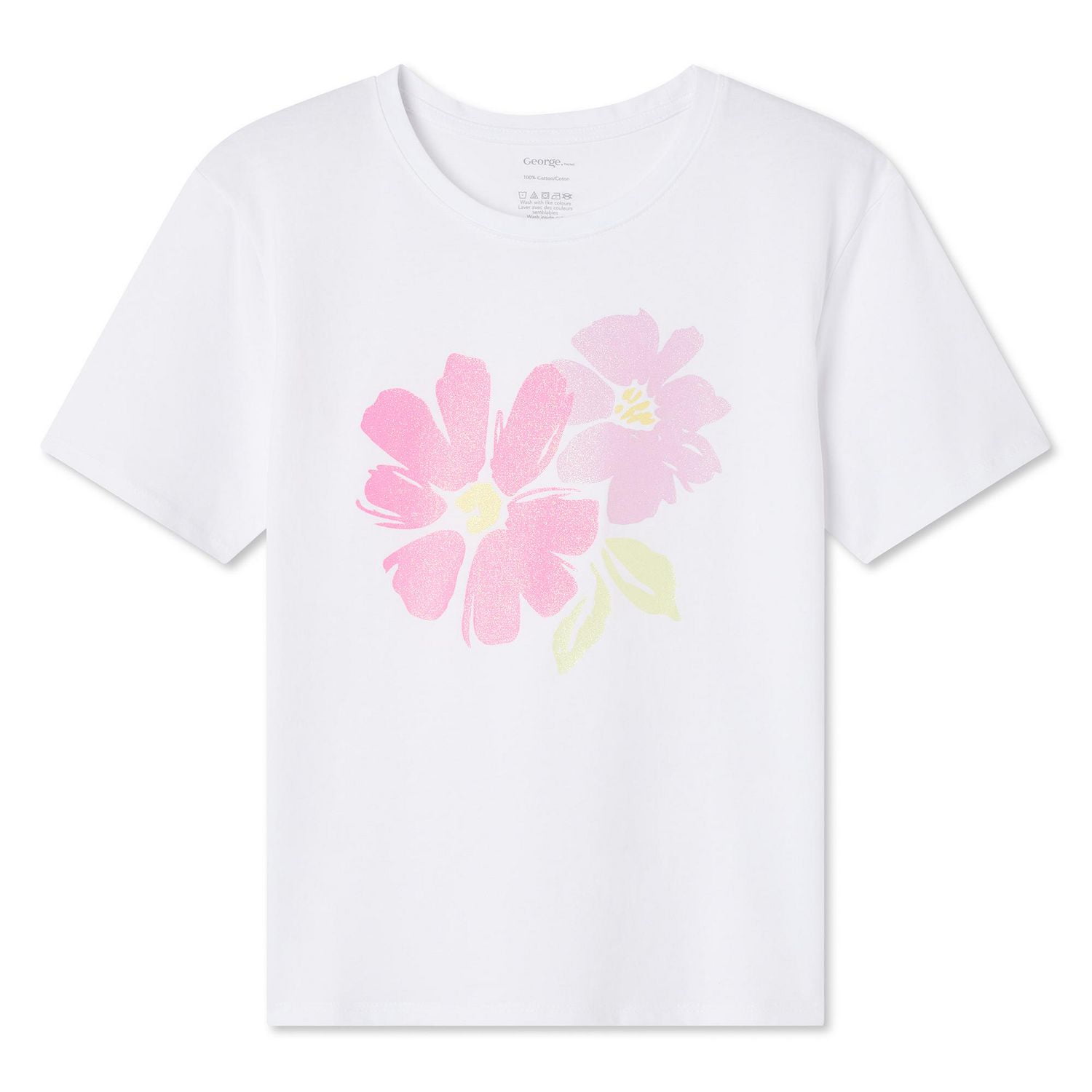 T shirt à logo géométrique - France