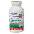 thumbnail image 1 of Equate Calcium Citrate 1,500 mg with Vitamin D, 1 of 2