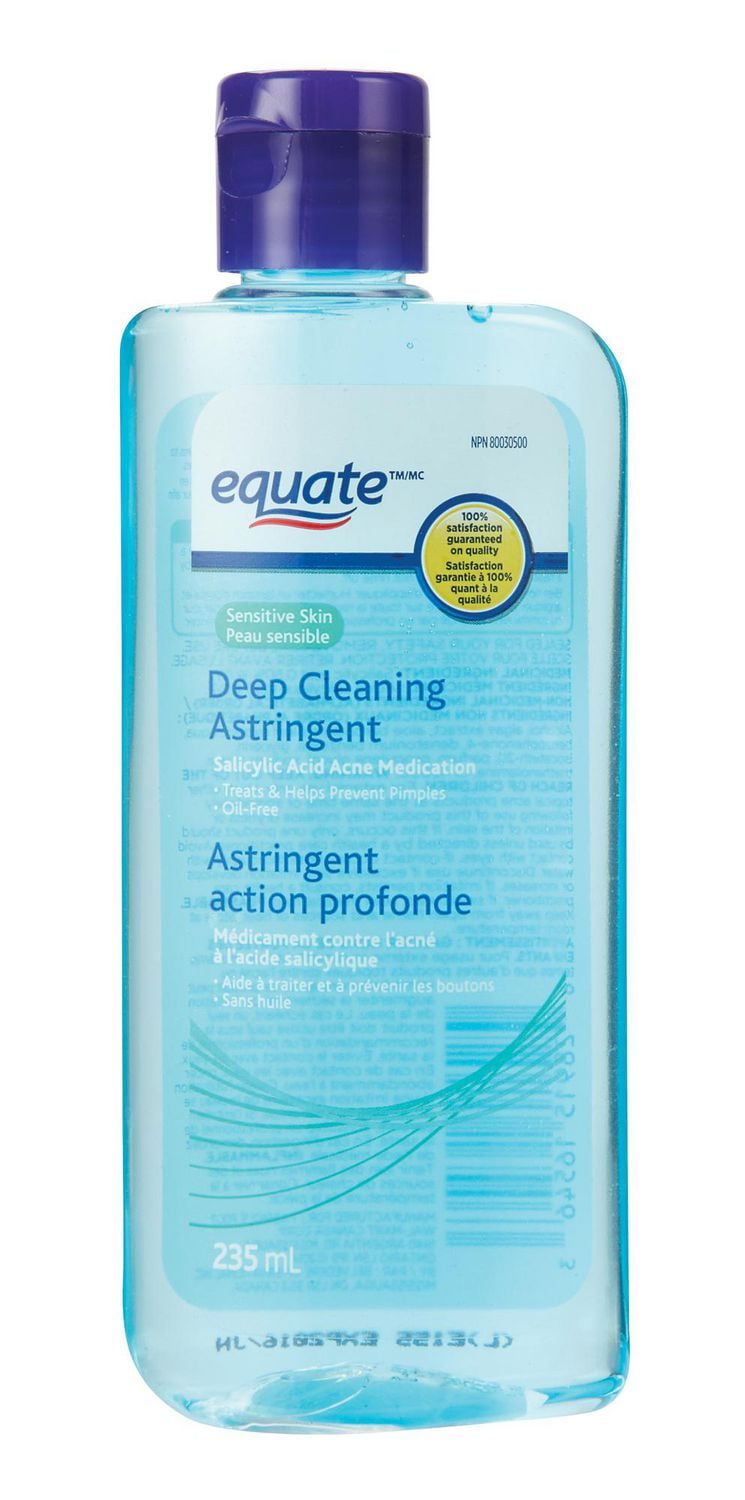 Equate Sensitive Skin Deep Cleaning Astringent Walmart Canada