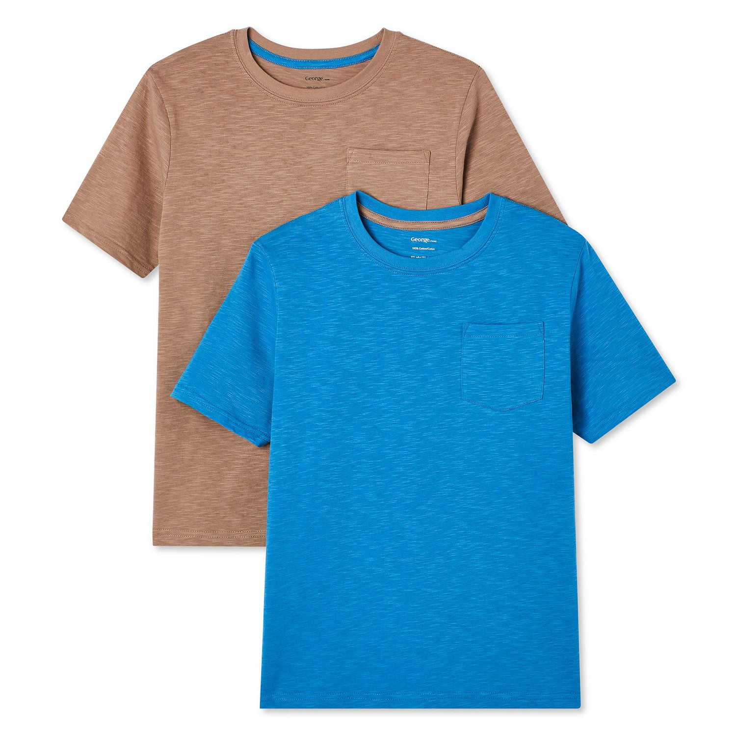 George Boys' Pocket Tee 2-Pack