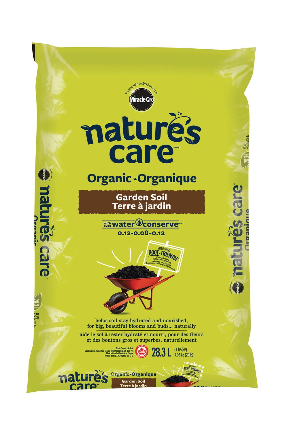 Scott Miracle Gro Nature S Care Organic Garden Soil Walmart Canada