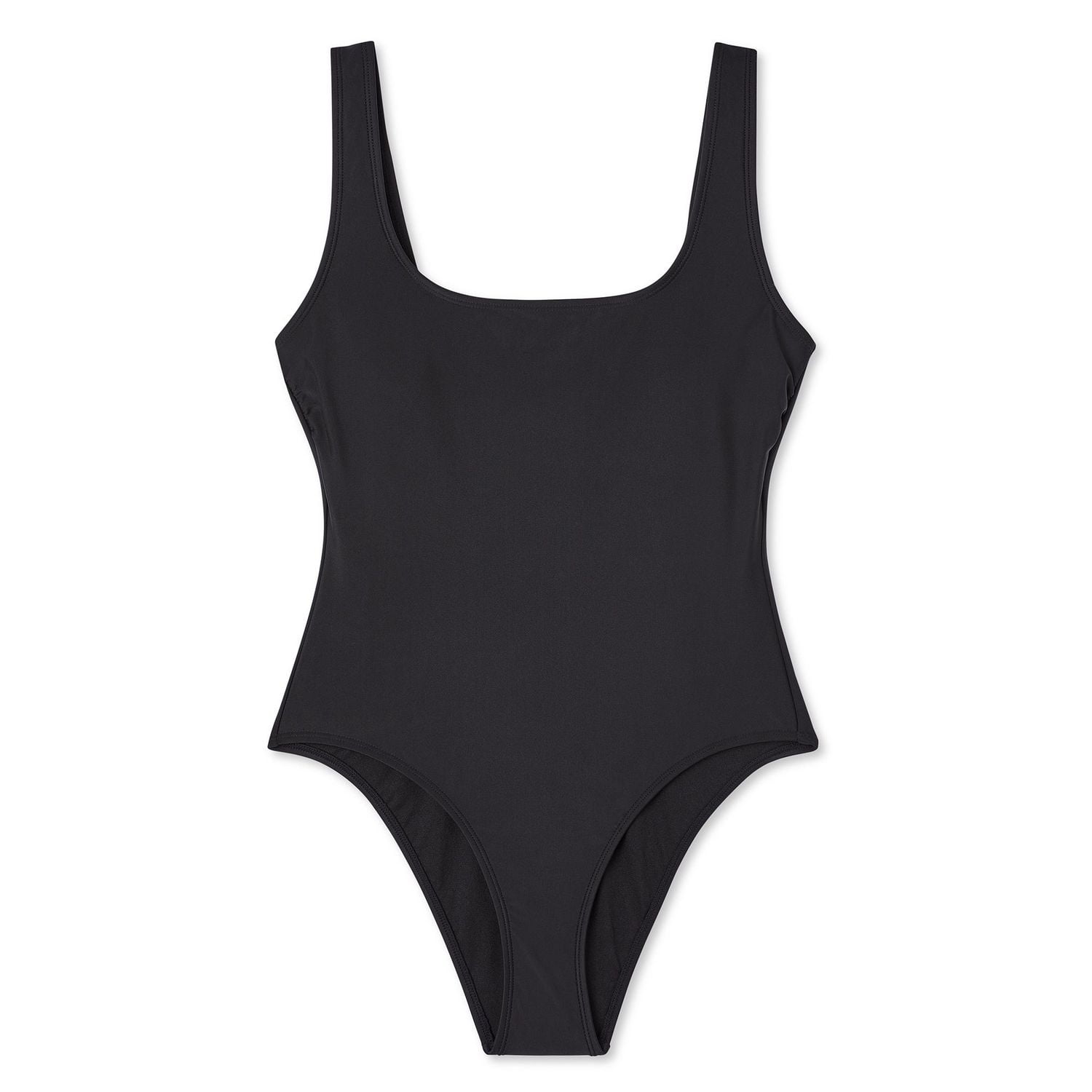 No Boundaries Women's Scoop Neckline Swimsuit