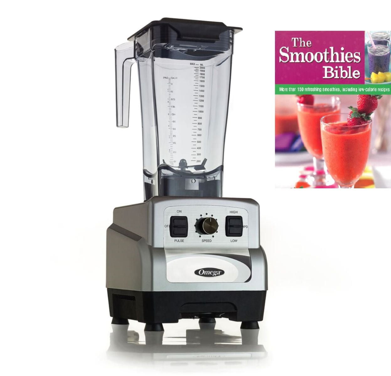 Omega BL460S Blender + Bonus Recipe Book Walmart Canada