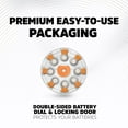 thumbnail image 3 of Energizer Ez Turn & Lock Size 13, 8-Pack, Orange, 3 of 5