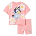 thumbnail image 1 of Ensemble 2 pièces avec short Bluey pour petites filles, 1 of 1