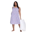 thumbnail image 1 of Iyla Women's Plus Tank Nightgown, 1 of 6