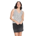 thumbnail image 1 of George Women's V-Neck Woven Tank Top, 1 of 6