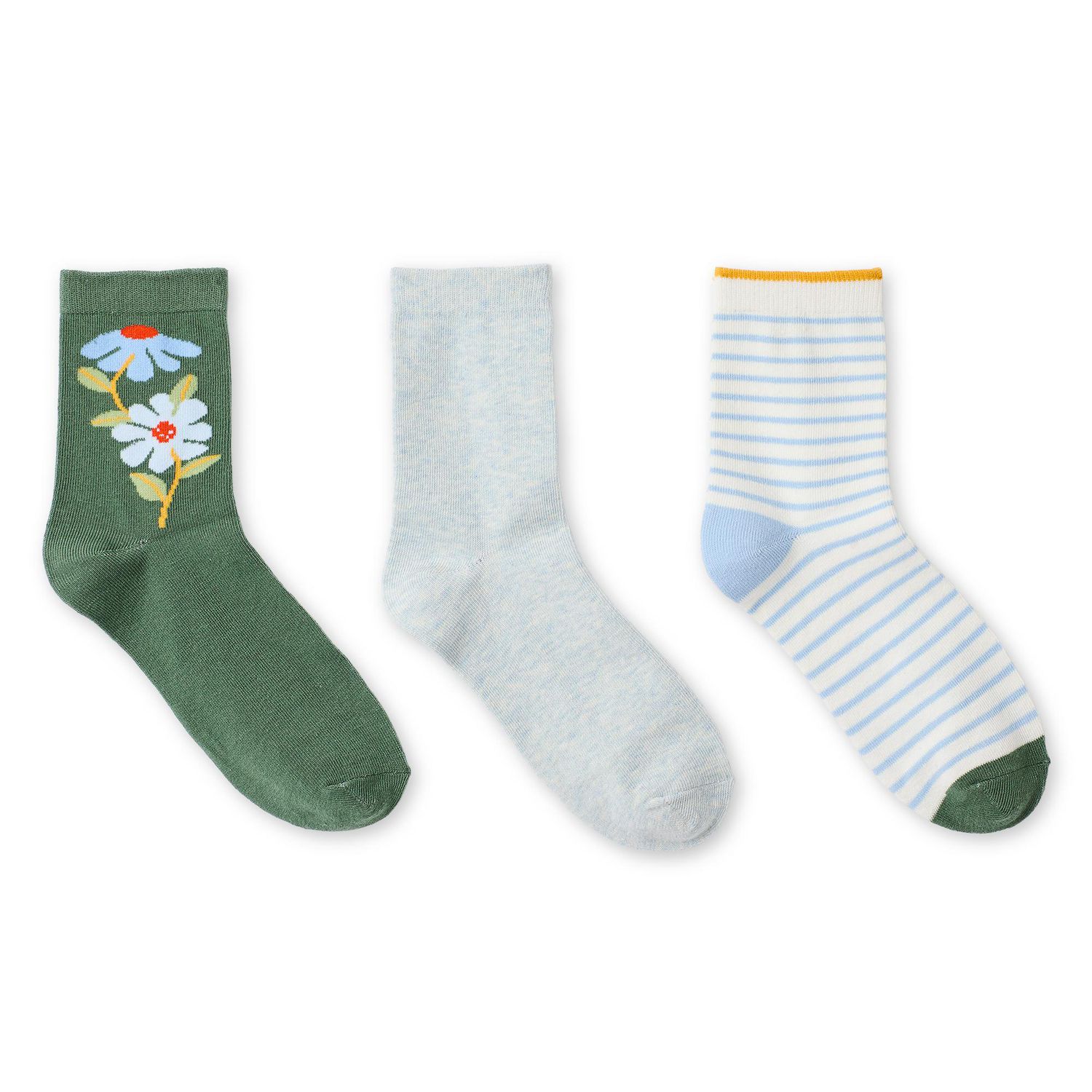 George Women's Mid-Crew Socks 3-Pack