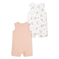 thumbnail image 2 of Huggies Happy Hugs Infant Boy Romper 2-Pack, 2 of 4