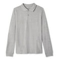 thumbnail image 1 of George Boys' Uniform Long Sleeve Polo, 1 of 2