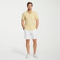 thumbnail image 2 of IZOD Dockside Chambray Short Sleeve Button Down Shirt, 2 of 3