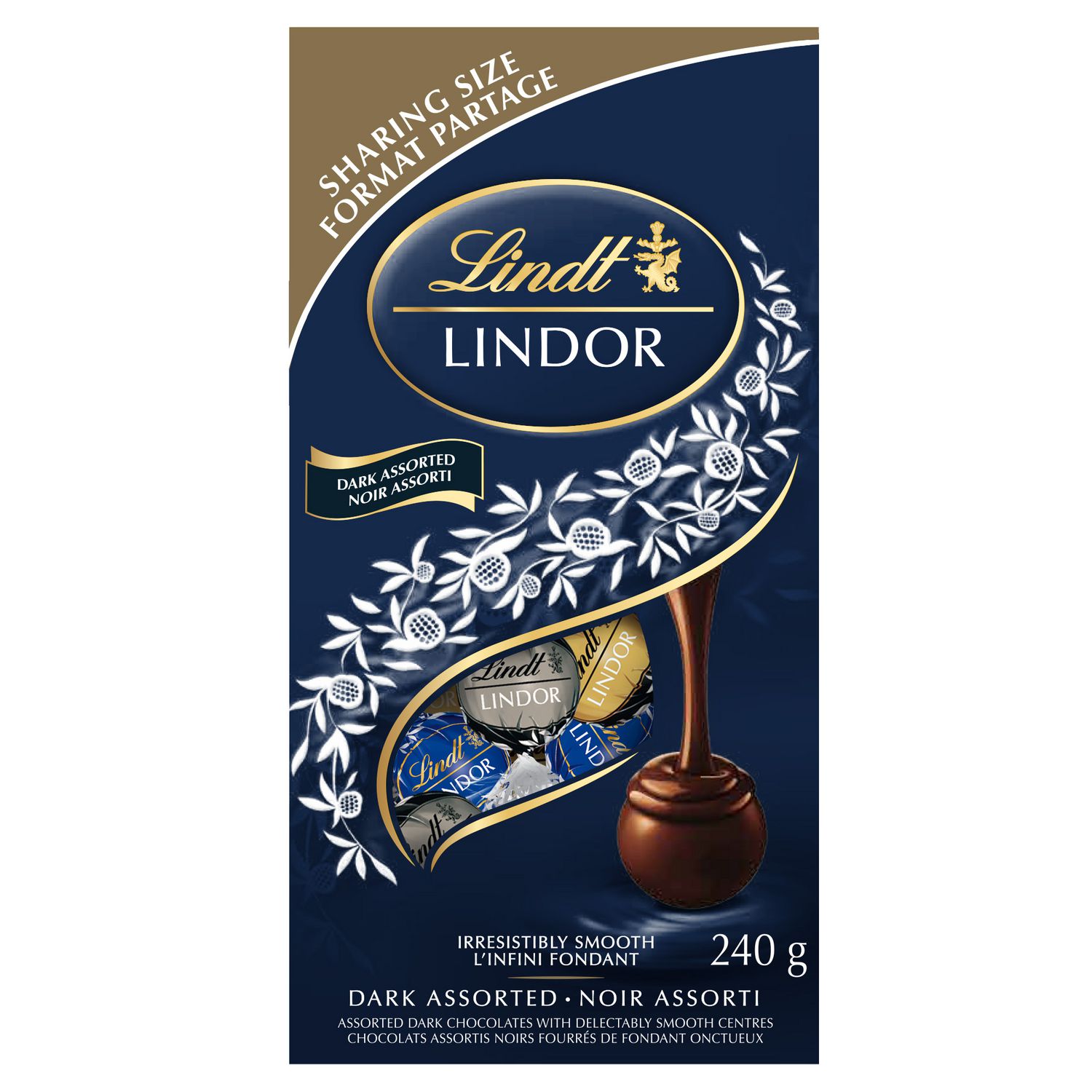 Lindt Lindor Assorted Dark Chocolate Truffles Bag Walmart Canada 2841