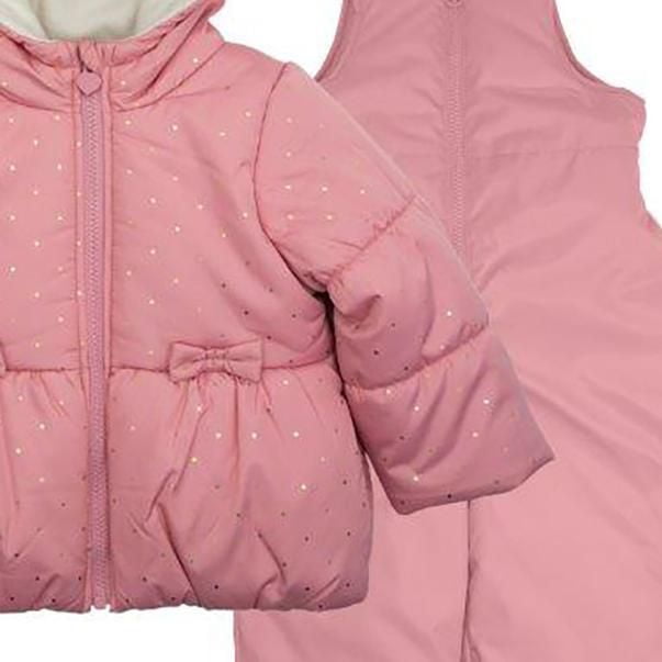 Carter s Child of Mine l habit de neige 2 pieces comprend un manteau matelasse et une bavette pare neige. Walmart