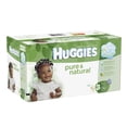 thumbnail image 2 of Huggies Pure & Natural - Les Couches, Giga, 2 of 5