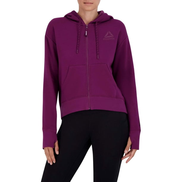 Reebok Women's Gravity Cropped Zip Up Hoodie Walmart.ca