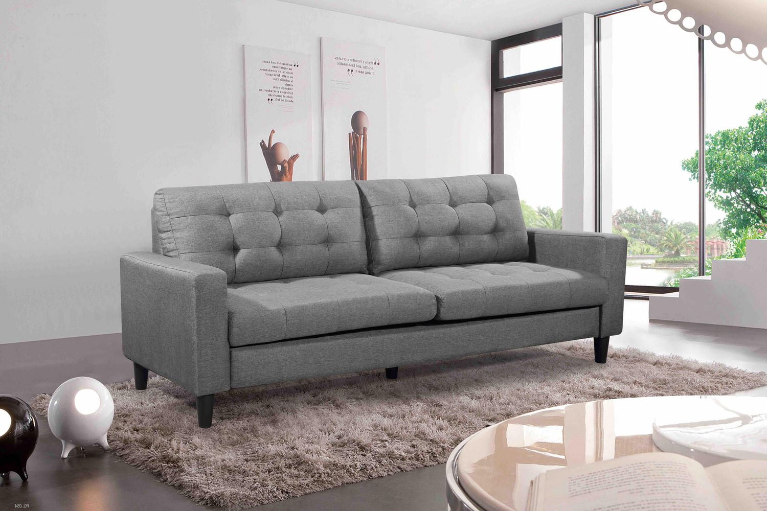 Geneva Modern 3-Seater Sofa | Walmart Canada