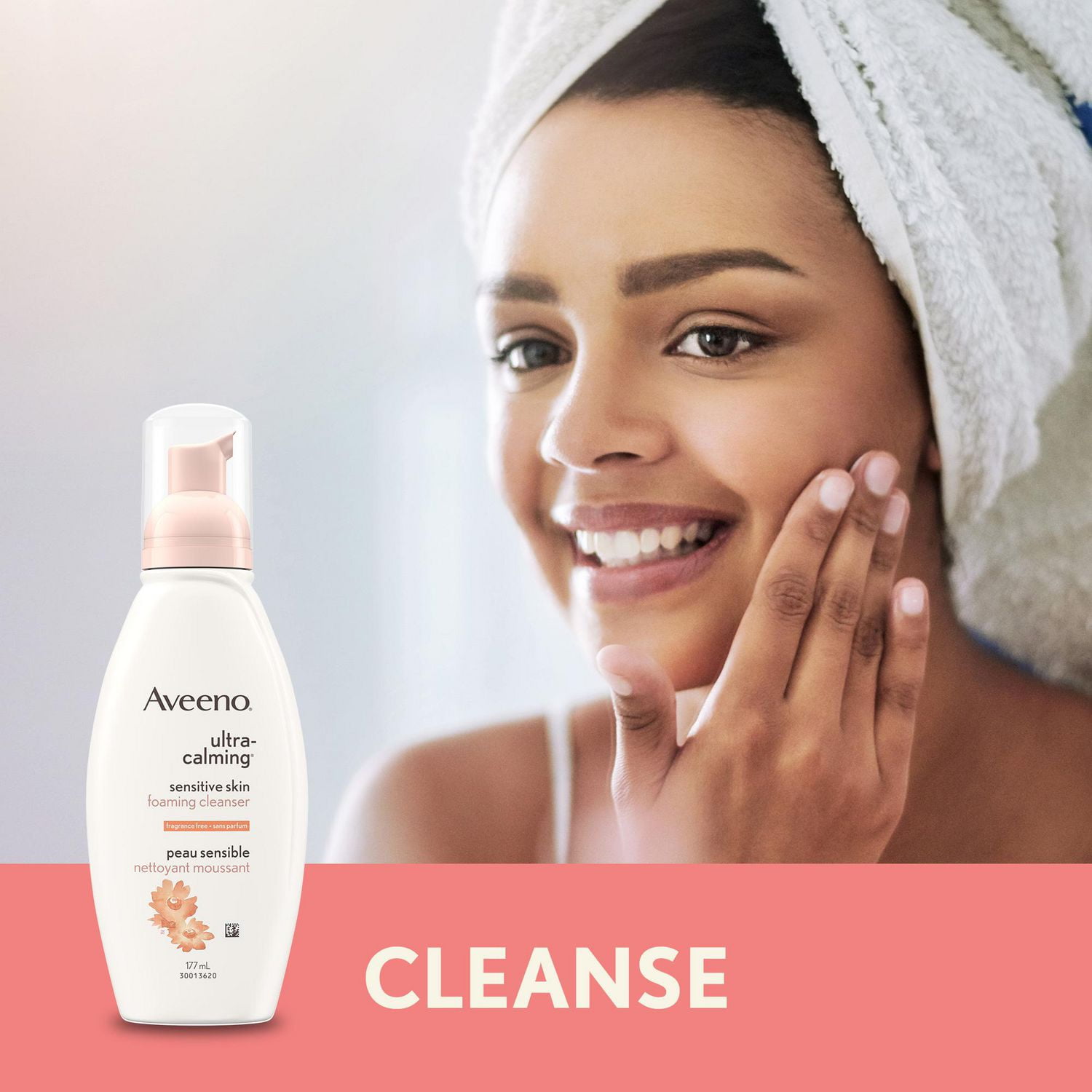 Aveeno ultra deals calming foaming cleanser