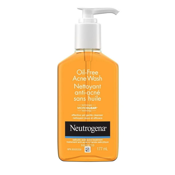Neutrogena Oil-Free Acne Wash with Salicylic Acid, 177 mL - Walmart.ca