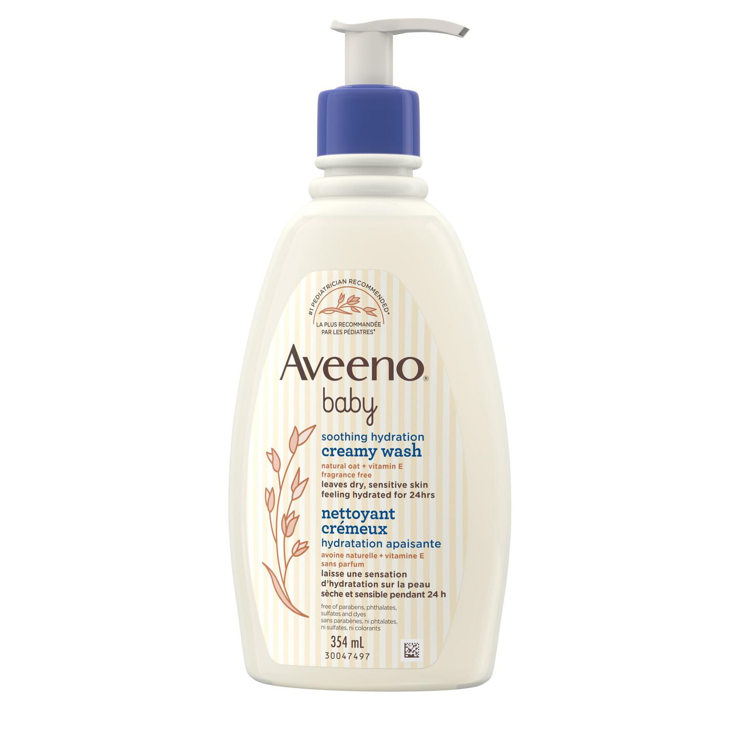 aveeno baby soothing relief creamy wash