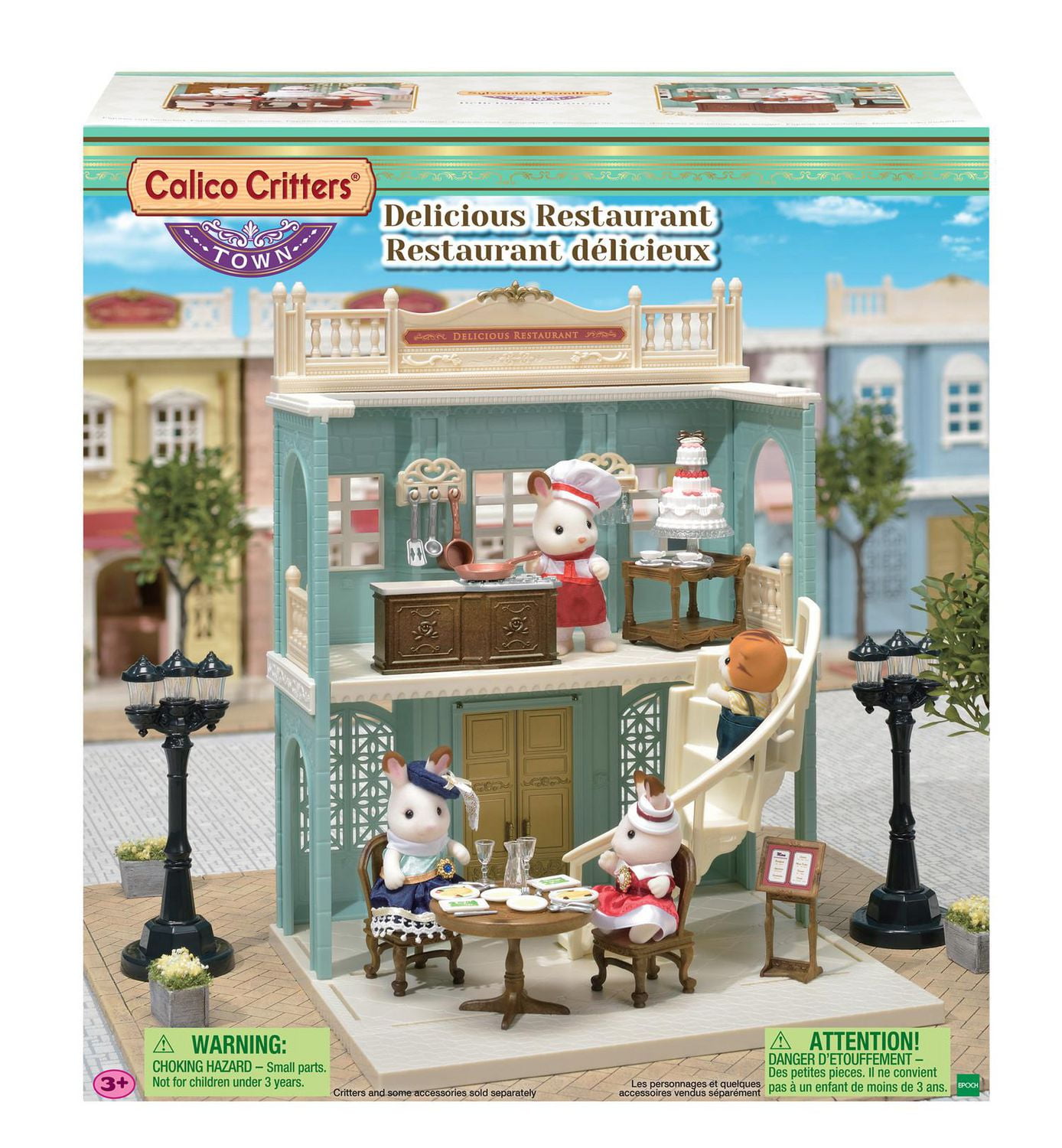 Calico critters best sale dollhouse walmart