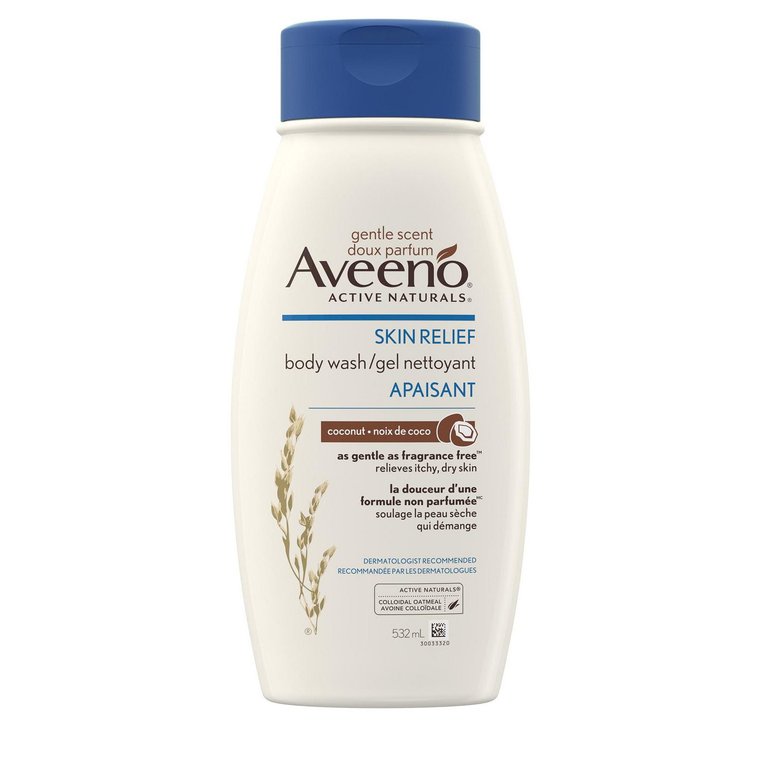 Aveeno Body Wash for Dry Skin Relief, Coconut Walmart Canada