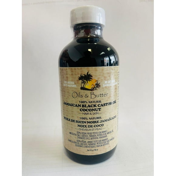 JAMAICAN BLACK CASTOR COCONUT, 100%VEGAN NO GLUTEN