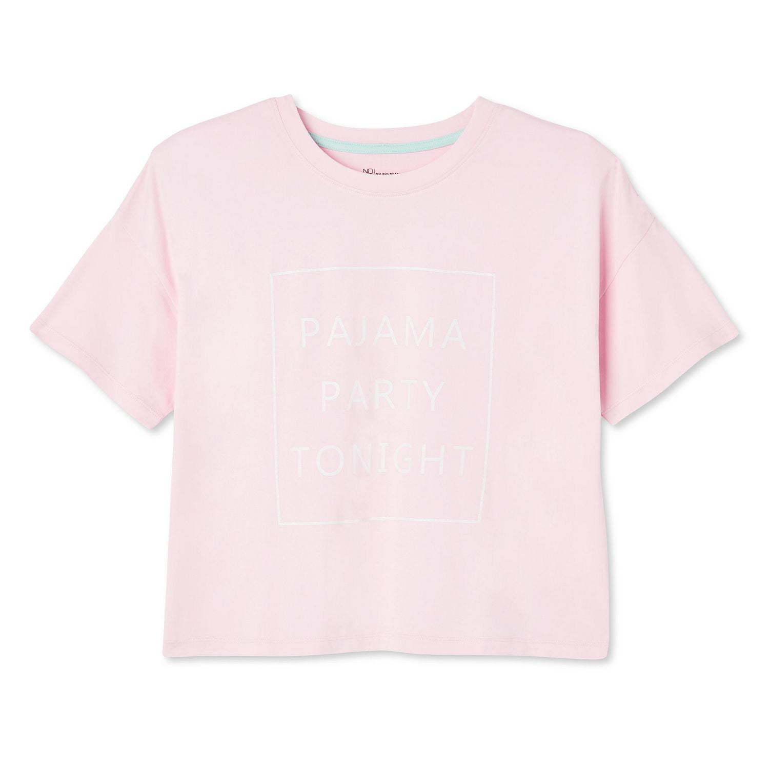 No Boundaries Women's Boxy Sleep Tee