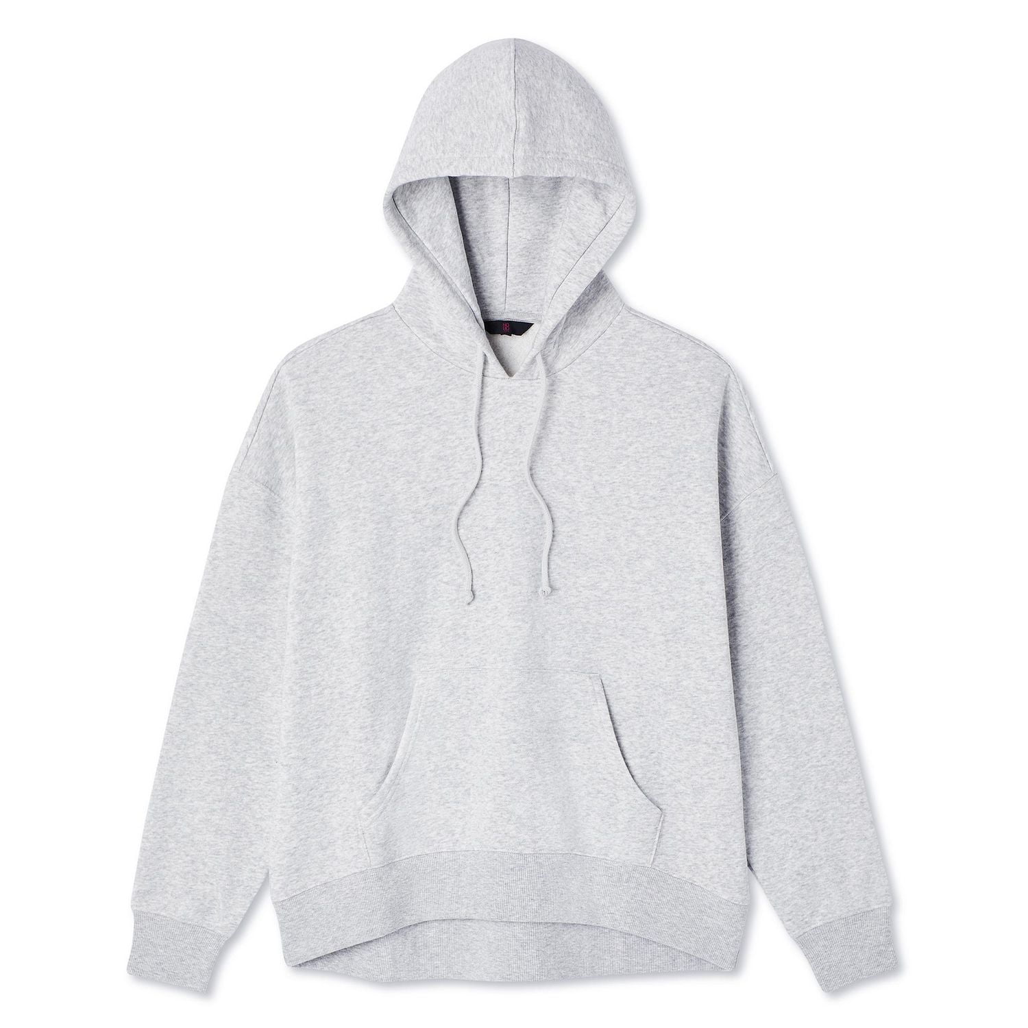 Gray hooded sweatshirt online