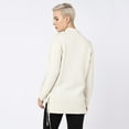 thumbnail image 3 of Devoted Laced up side cable knot tunic sweater, 3 of 3