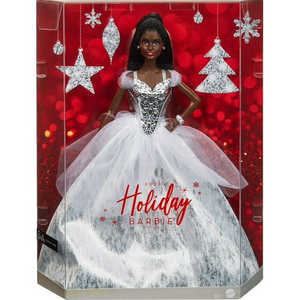  Barbie Signature 2021 Holiday Doll (12-inch, Brunette