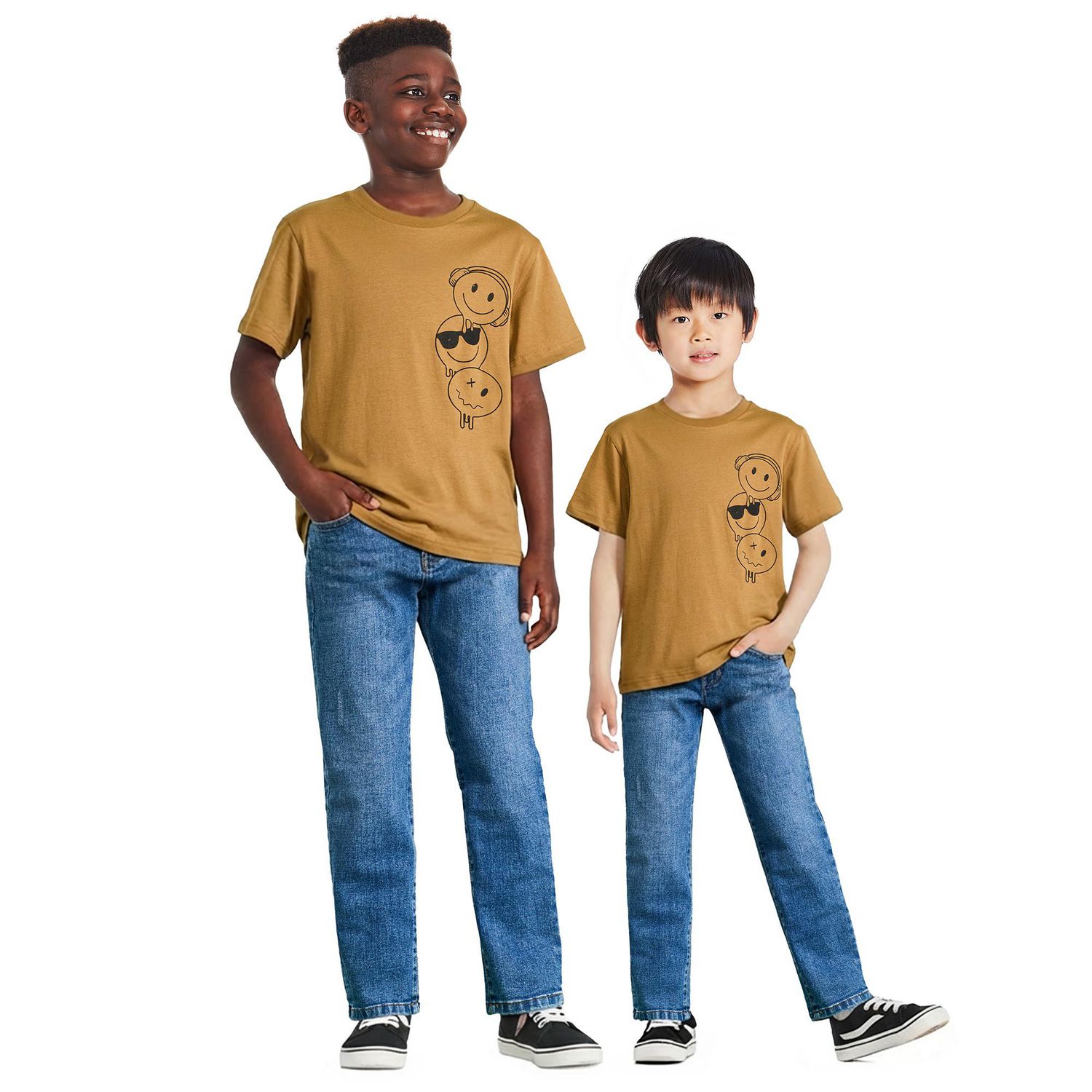 T-shirt à imprimé graphique George pour garçons