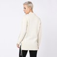 thumbnail image 3 of Devoted Laced up side cable knot tunic sweater, 3 of 3