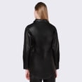 thumbnail image 3 of Devoted PU Shacket, 3 of 3
