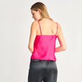 thumbnail image 3 of Devoted Camisole en satin à col drapé, 3 of 3