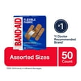 thumbnail image 1 of Band-Aid Brand Flexible Fabric Adhesive Bandages for Minor Wound Care, Assorted Sizes, 1 of 7