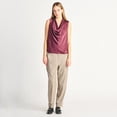 thumbnail image 2 of Devoted Satin Cowl Neck Top, 2 of 3