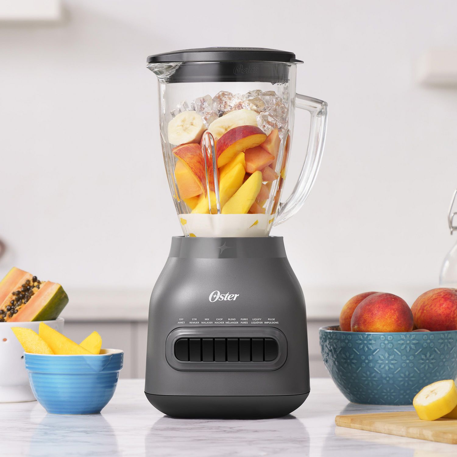 Oster Easy-to-Clean Blender with 6-Cup (1.42-Litre) Boroclass