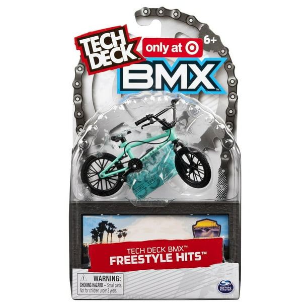 Tech Deck BMX Freestyle Hits, BMX Finger Bike with Freestyle Obstacle