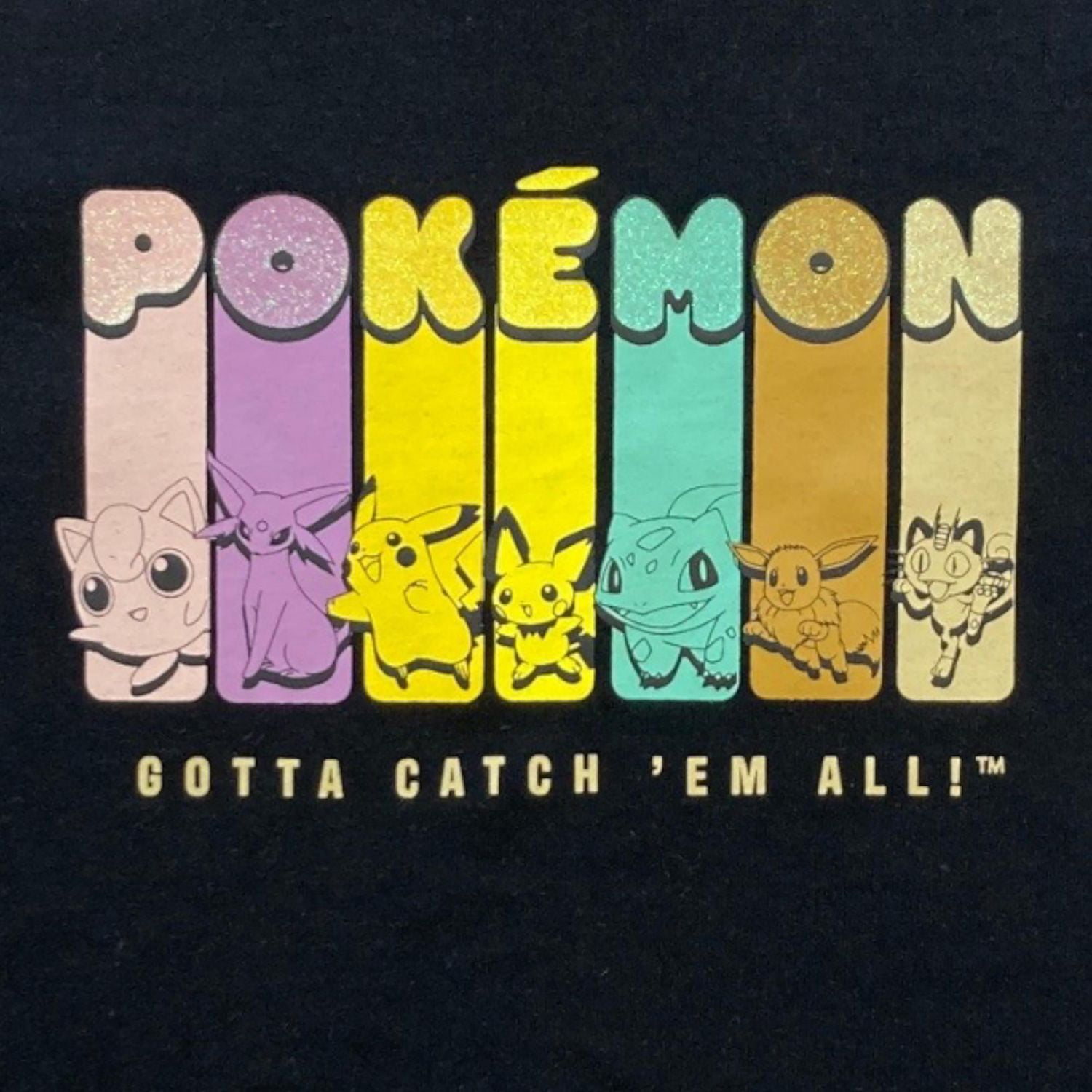 Pokemon Girl's  short sleeve tee shirt