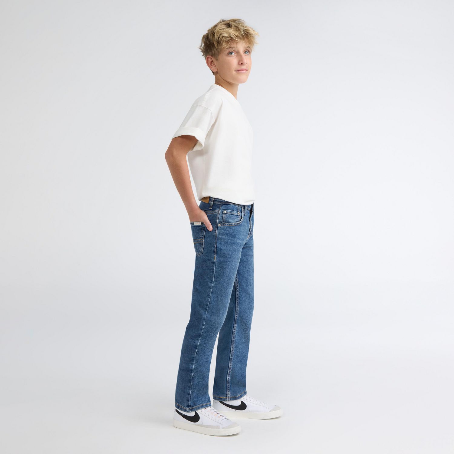 Jean taille mi-haute coupe droite Levi Strauss Signature pour garçon