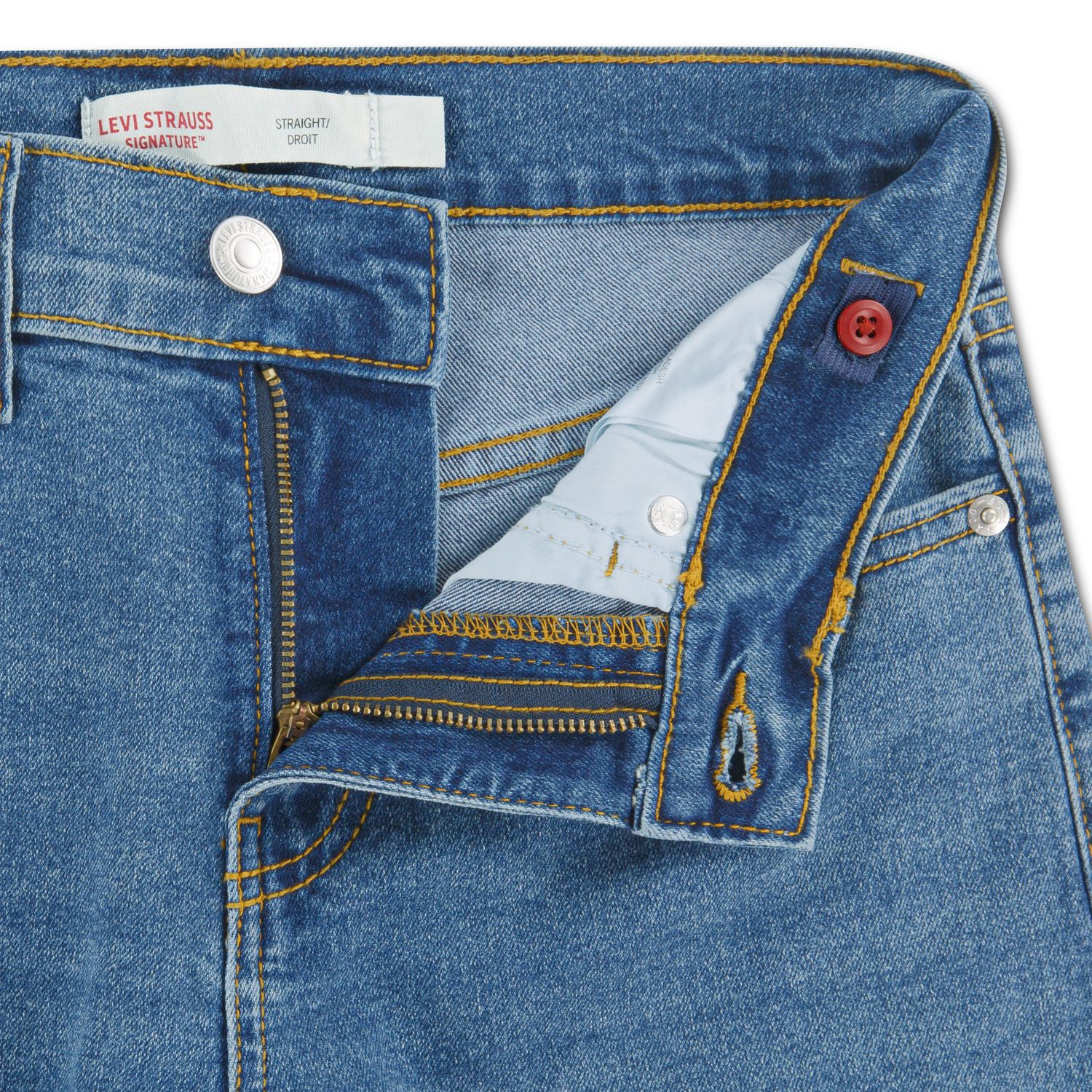 Jean taille mi-haute coupe droite Levi Strauss Signature pour garçon