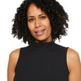 thumbnail image 4 of Iyla Women's Mock Neckline Rib Top, 4 of 6