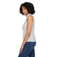 thumbnail image 2 of Iyla Women's Mock Neckline Rib Top, 2 of 6