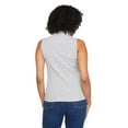 thumbnail image 3 of Iyla Women's Mock Neckline Rib Top, 3 of 6