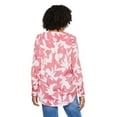 thumbnail image 3 of Iyla Women's Printed Roll Cuff Shirt, 3 of 6